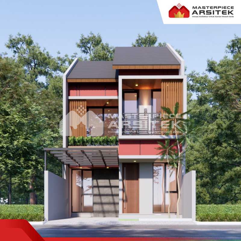 Desain Rumah Split Level Minimalis Modern