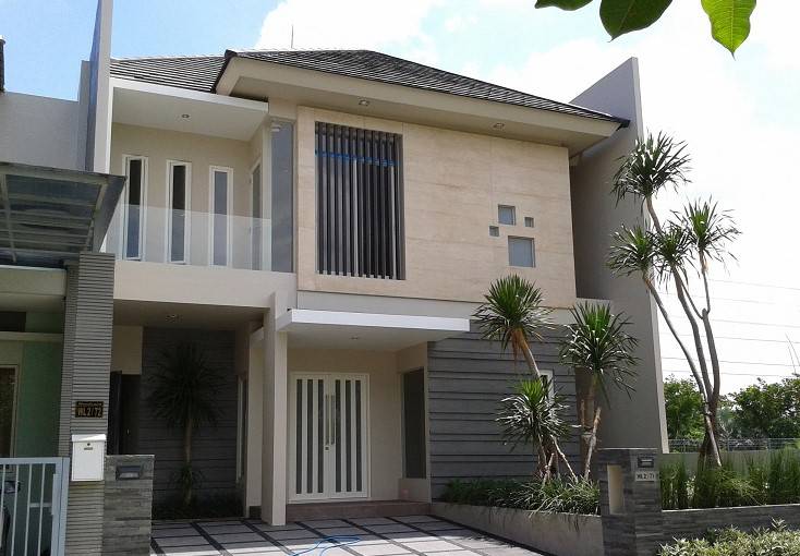 desain rumah modern 3 kamar tidur