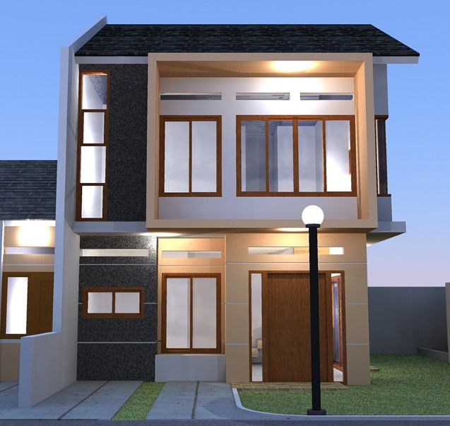 Model Rumah Minimalis Tingkat 1