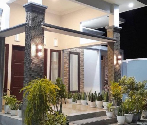 bentuk teras rumah minimalis terbaru