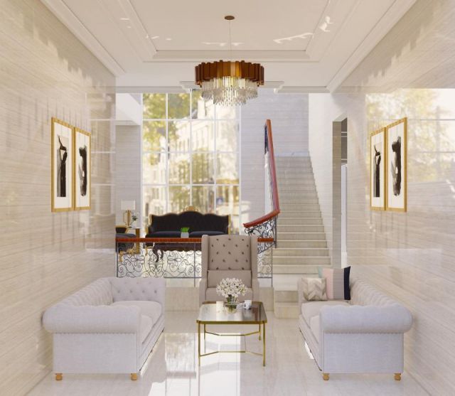 interior klasik Desain Rumah 6x7 2 Lantai