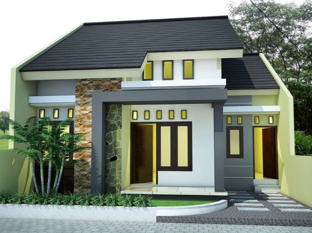 Eksterior Desain Muka Rumah Minimalis