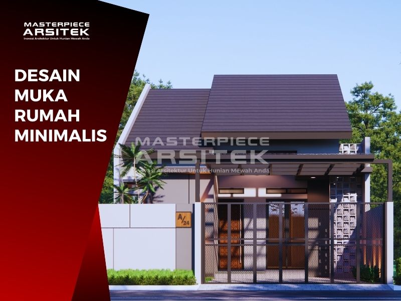 Desain muka rumah minimalis
