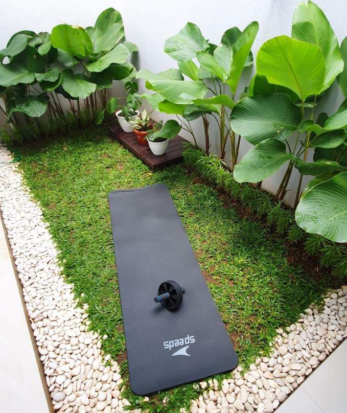 inspirasi desain taman belakang minimalis