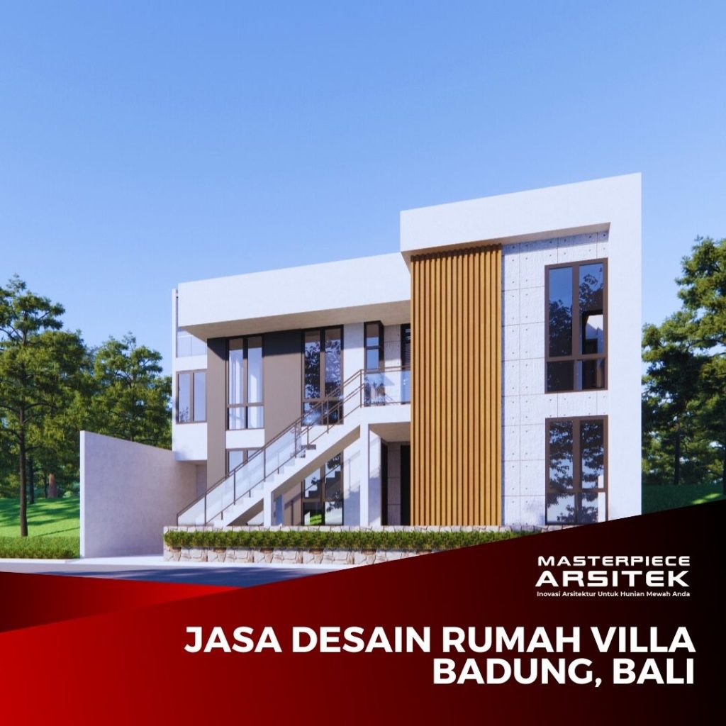Jasa Desain Rumah Villa di Badung
