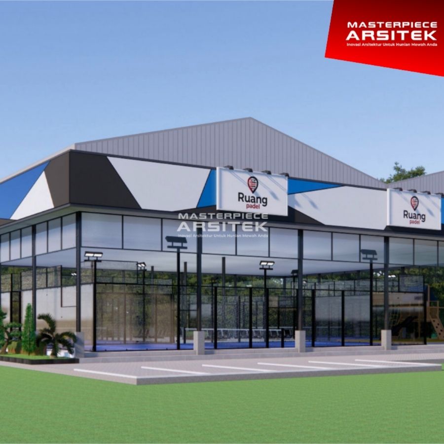 Arsitek lapangan padel berpengalaman profesional