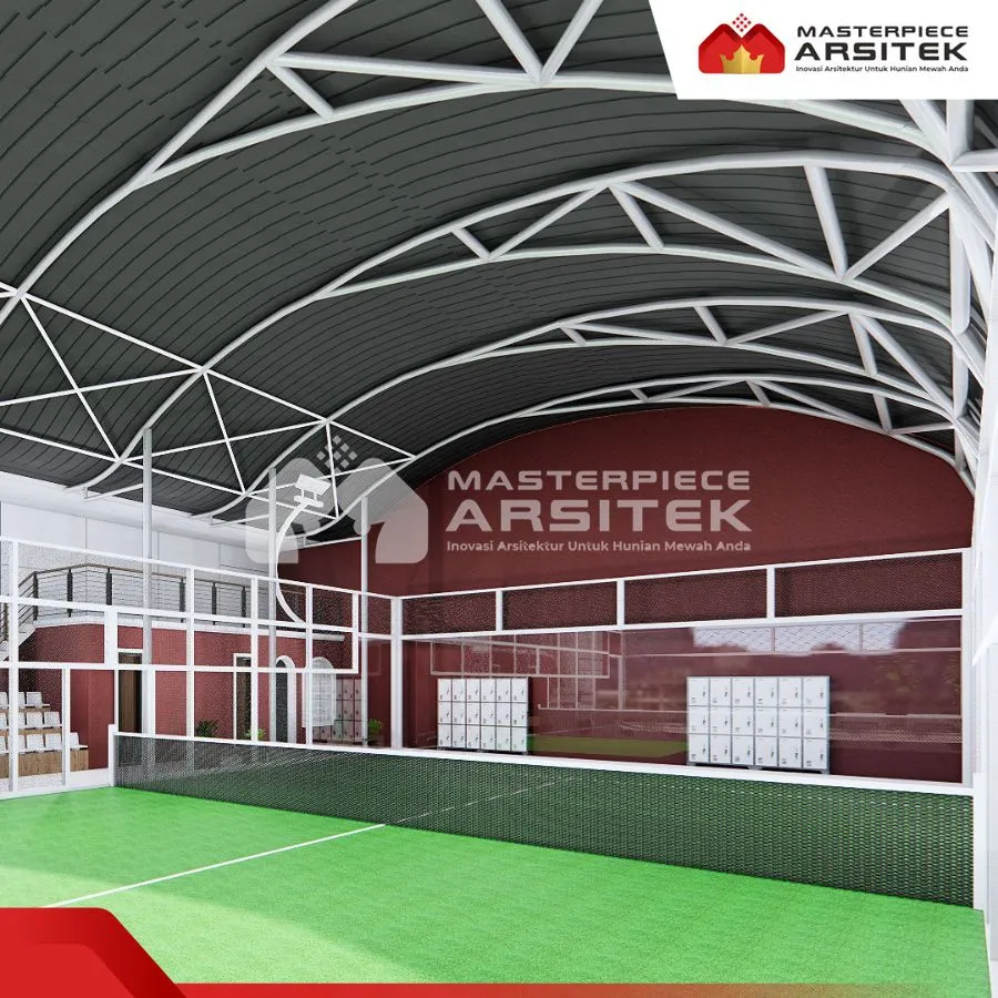 jasa desain lapangan padel
