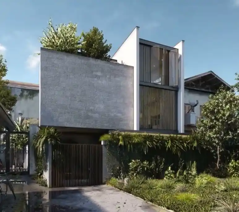 Rumah dengan Sentuhan Industrial