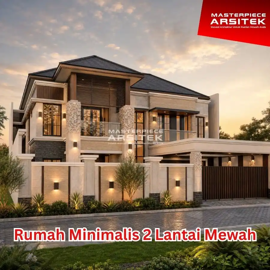 Rumah Minimalis 2 Lantai Mewah