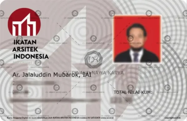 KTA IAI ikatan arsitek indonesia